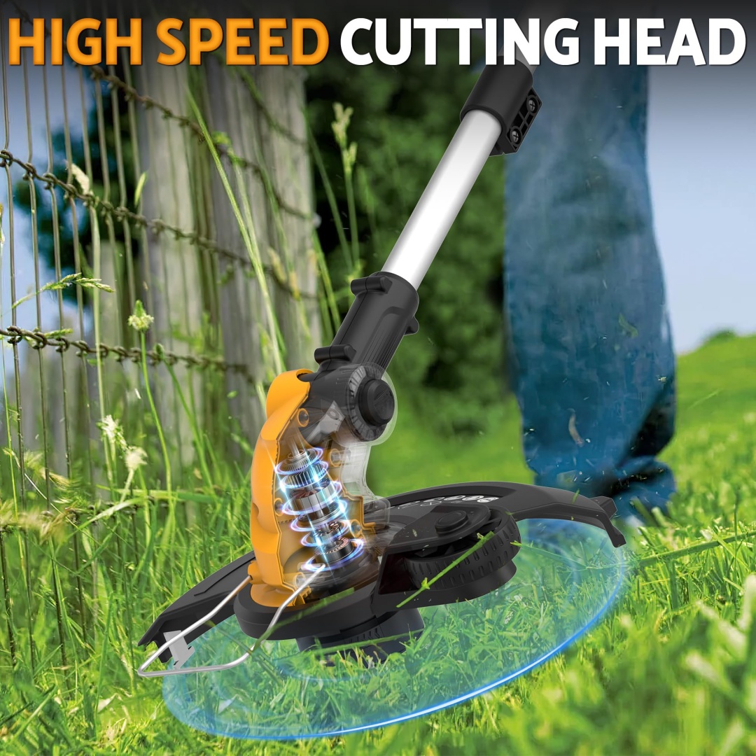 Gardening Tools Edger - Pemakan Gulma/Pemangkas Edger/Mesin Pemotong untuk Baterai