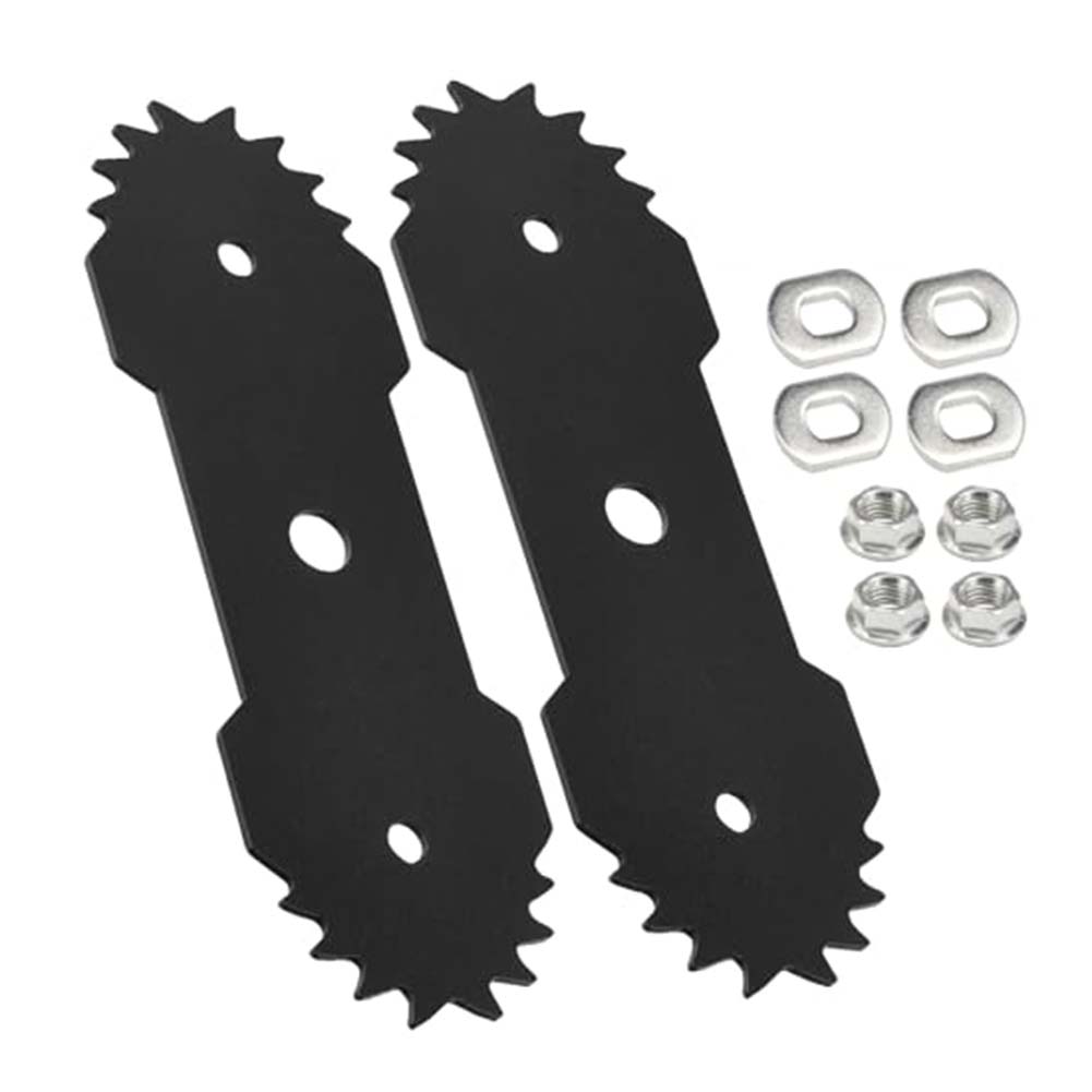 Gardening Tools Edger - Pisau Berujung Ganda Baja Keras 7,5''
