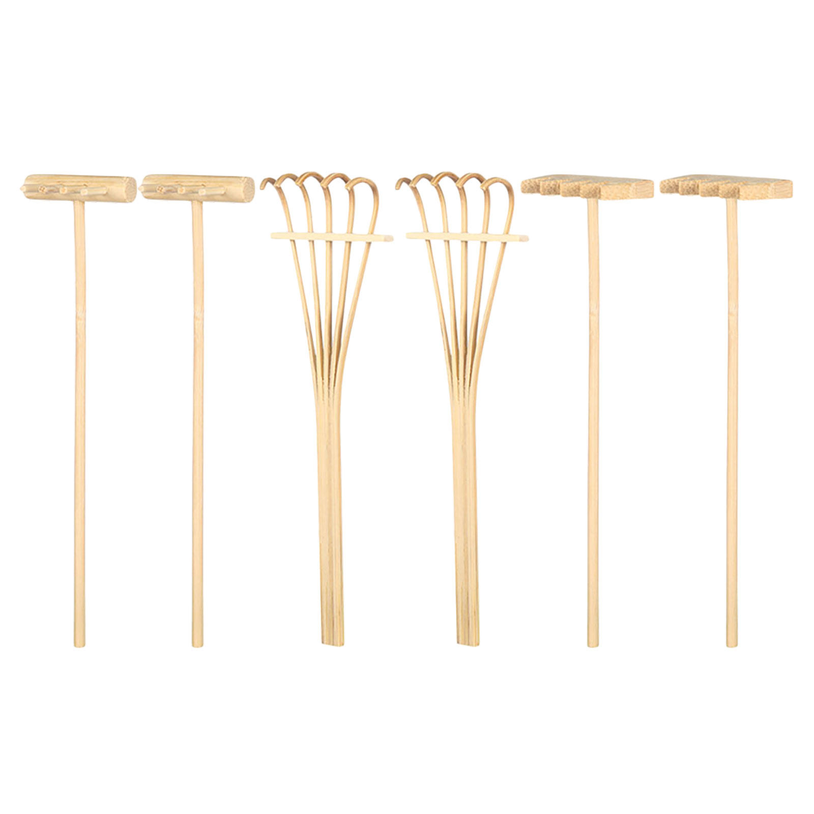 Gardening Tools Rake - 6Pcs Set Garpu Pasir Mini dari