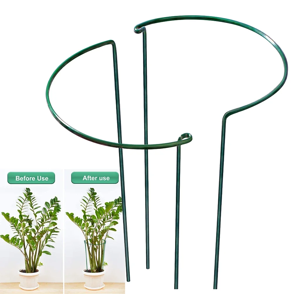 Plant Support Stake - 2 buah pasak penyangga tanaman logam