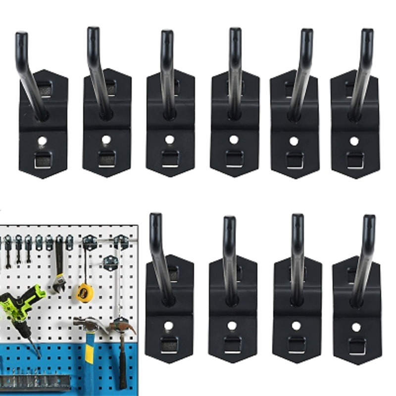 Gardening Tools Wholesale - 10Pcs/set Gantungan Rak Lubang Besi 50mm