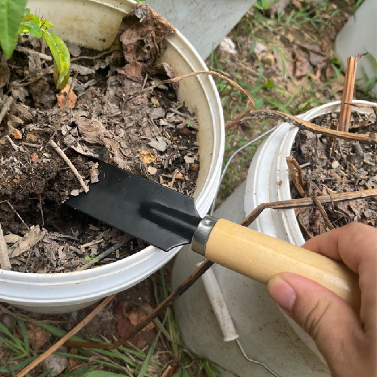 Gardening Tools Shovel - Alat Penggali Sekop Kebun Kecil Gagang