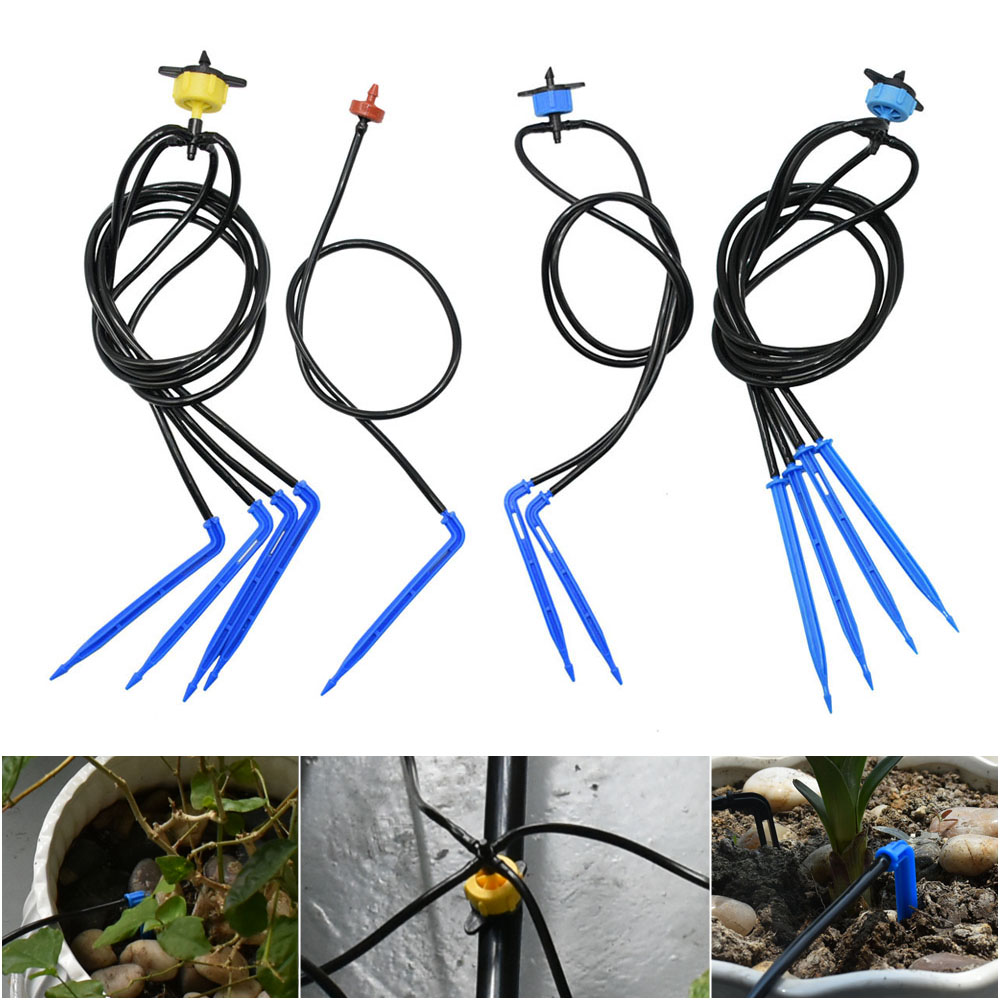 Root Watering Spike - Rumah Kaca Pot Melengkung Panah Tetes