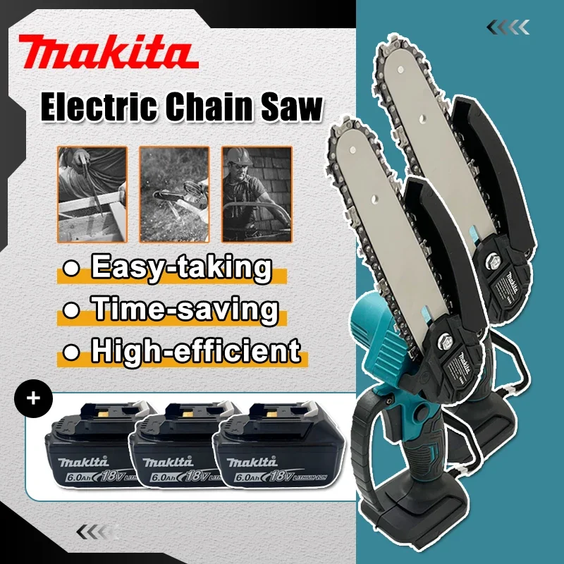 Gardening Tools Electric - Gergaji Rantai Makita 6 Inci Gergaji