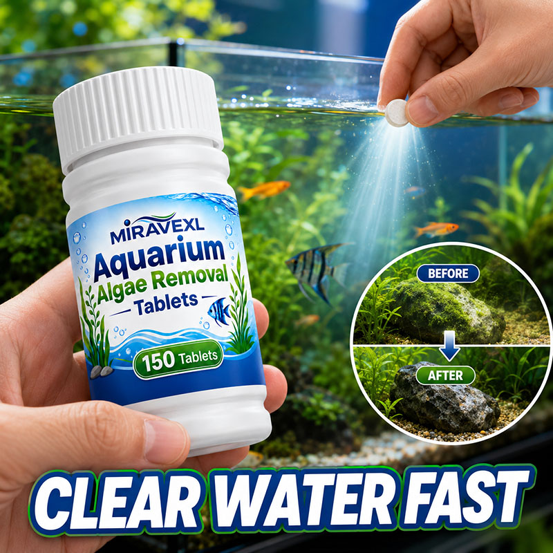 Aquaponics Fish Tank - Tablet Penghilang Alga Akuarium MIRAVEXL 150,