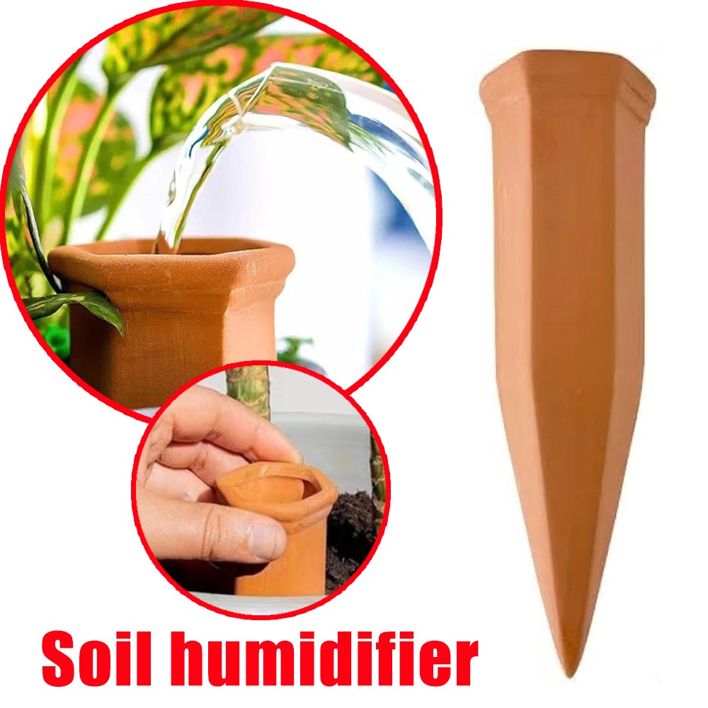 Root Watering Spike - Perangkat Penyiraman Otomatis Terakota Sistem Penyiraman