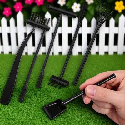 Gardening Tools Rake - 6Pcs Alat Garuk Mini Zen Set