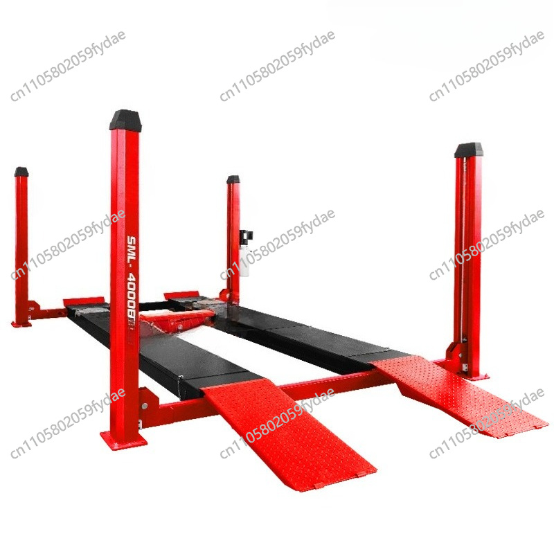 Lift mobil empat tiang, lift b - Gardening Tools Repair Shop ulasan dan harga