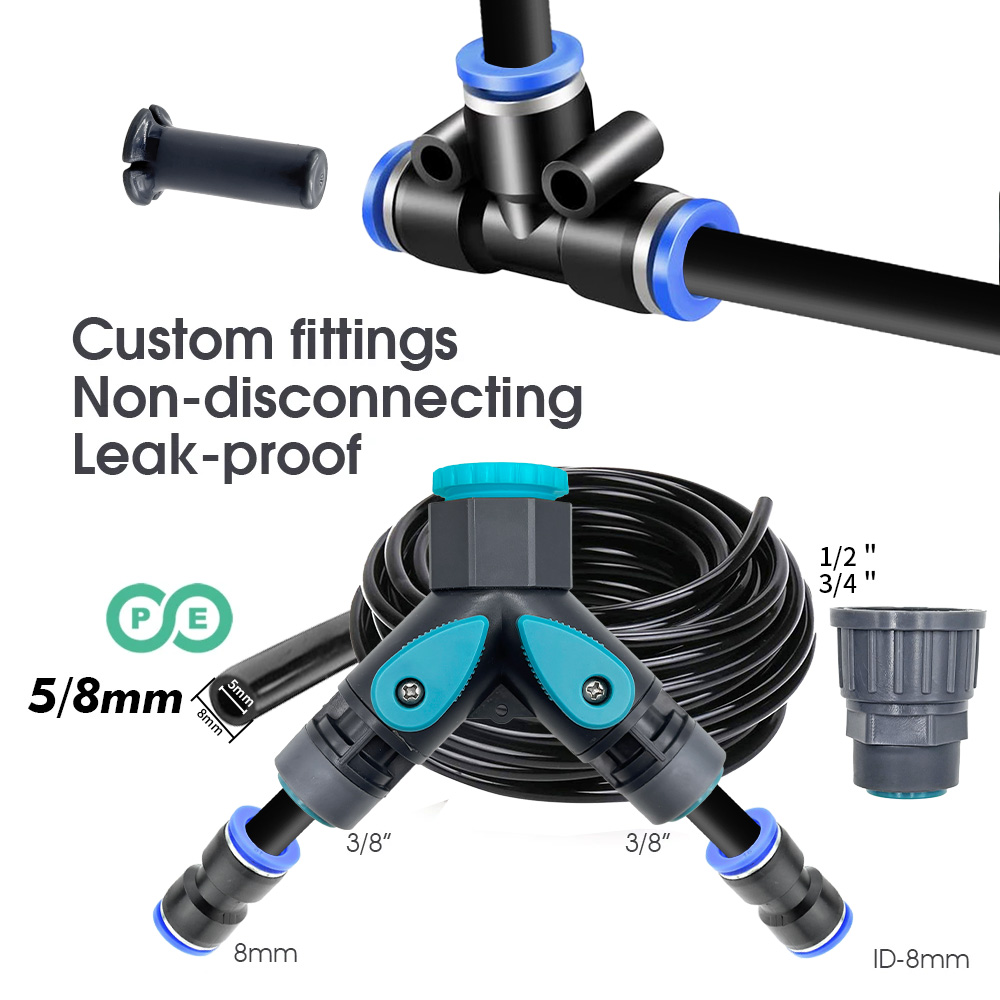Kit Penyemprot Selang PE 5/8mm - Root Watering Spike ulasan dan harga