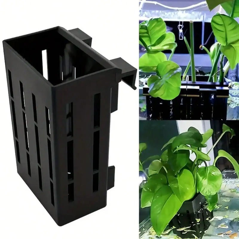 Keranjang Plastik Hitam Penyan - Aquaponics Fish Tank ulasan dan harga