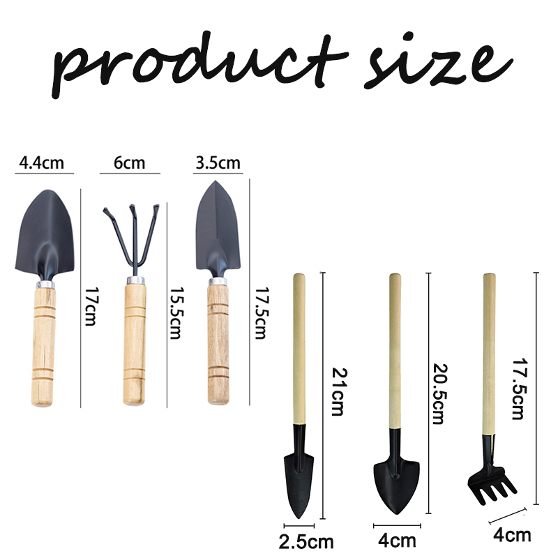 3 Buah Set Alat Berkebun Mini  - Gardening Tools Shovel ulasan dan harga