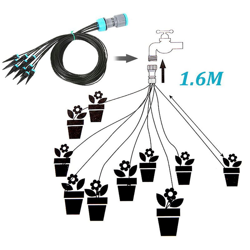 10 Buah Kit Irigasi Tetes Sist - Root Watering Spike ulasan dan harga
