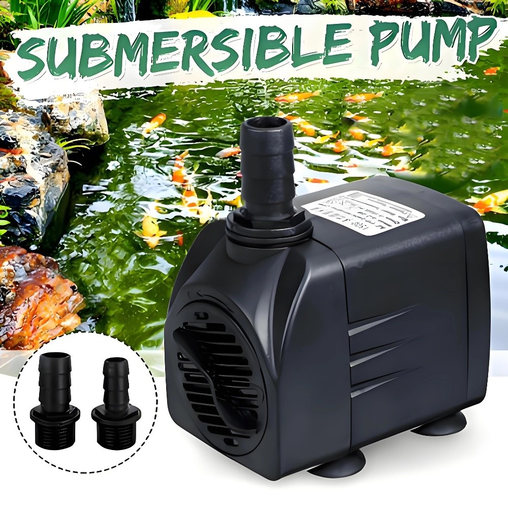 Pompa Air Submersible Hitam Ul - Aquaponics Fish Tank ulasan dan harga