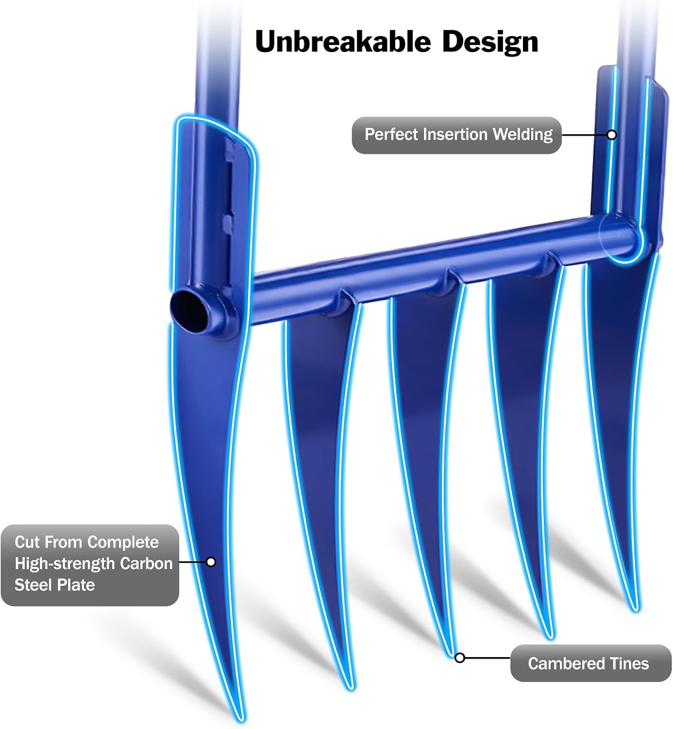 Garpu Besar Tugas Berat Untuk  - Gardening Tools Sharp ulasan dan harga