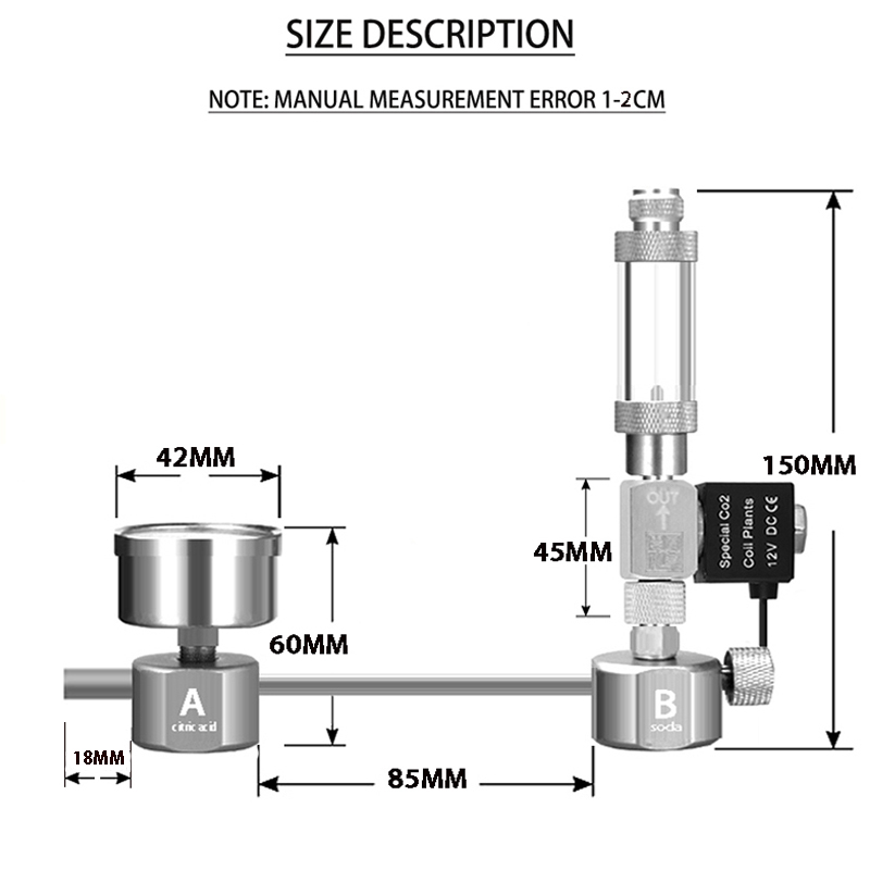 Kit Sistem Generator CO2 DIY u - Aquaponics Fish Tank ulasan dan harga