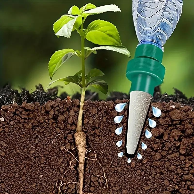 4Pcs Penyiram Tanaman Otomatis - Root Watering Spike ulasan dan harga