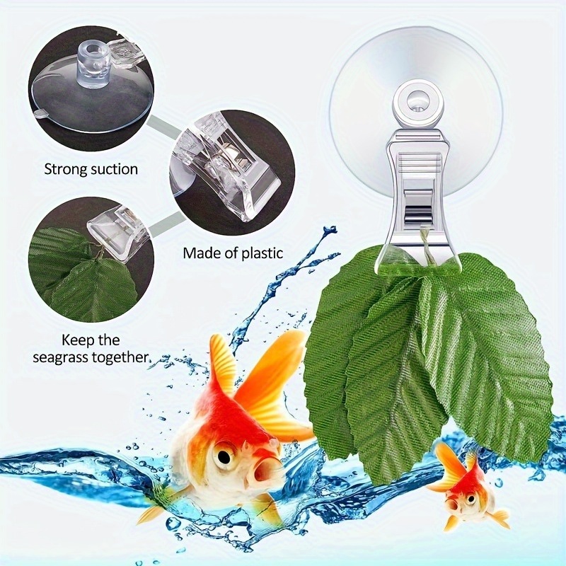 8 Buah Klip Rumput Laut Ikan d - Aquaponics Fish Tank ulasan dan harga