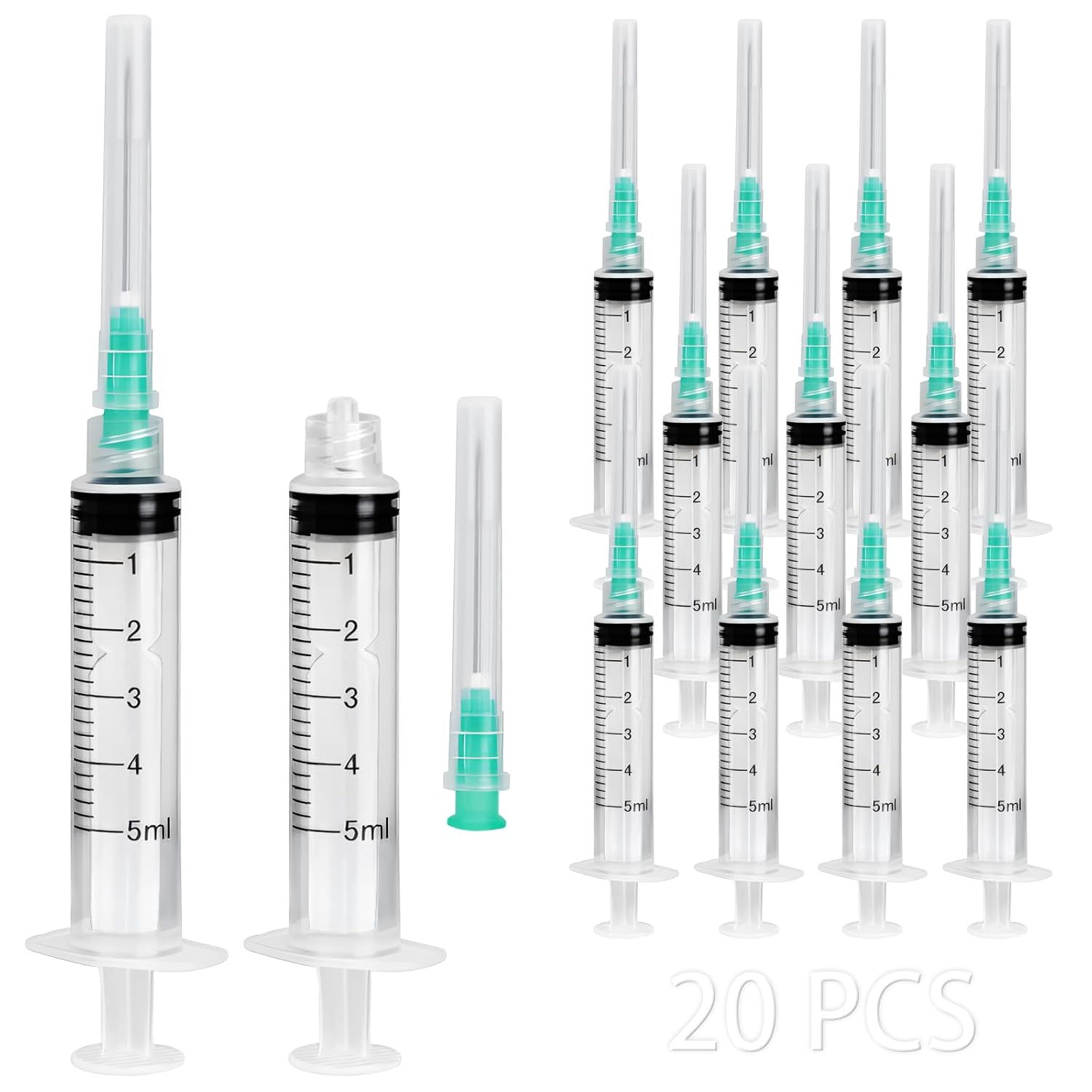 Suntik Luer Lock 5ml, Cocok un - Aquaponics Fish Tank ulasan dan harga