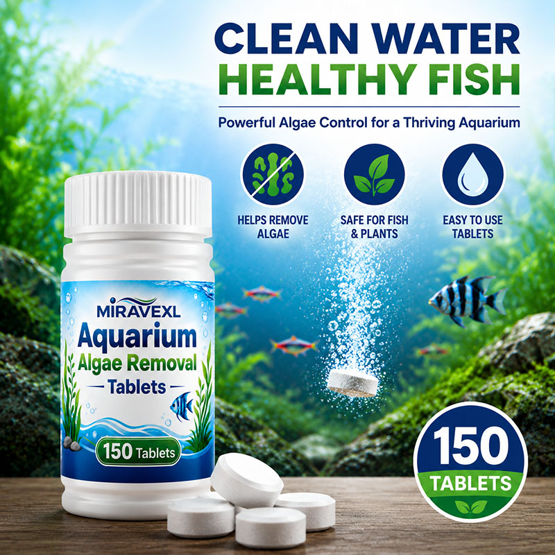Tablet Penghilang Alga Akuariu - Aquaponics Fish Tank ulasan dan harga