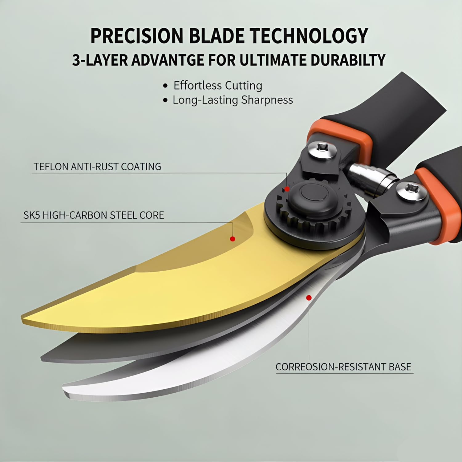 Gunting Pangkas Tugas Berat Er - Gardening Tools Sharp ulasan dan harga