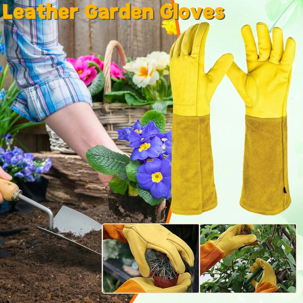 1 Pasang Sarung Tangan Berkebu - Garden Gloves Thorn Proof ulasan dan harga