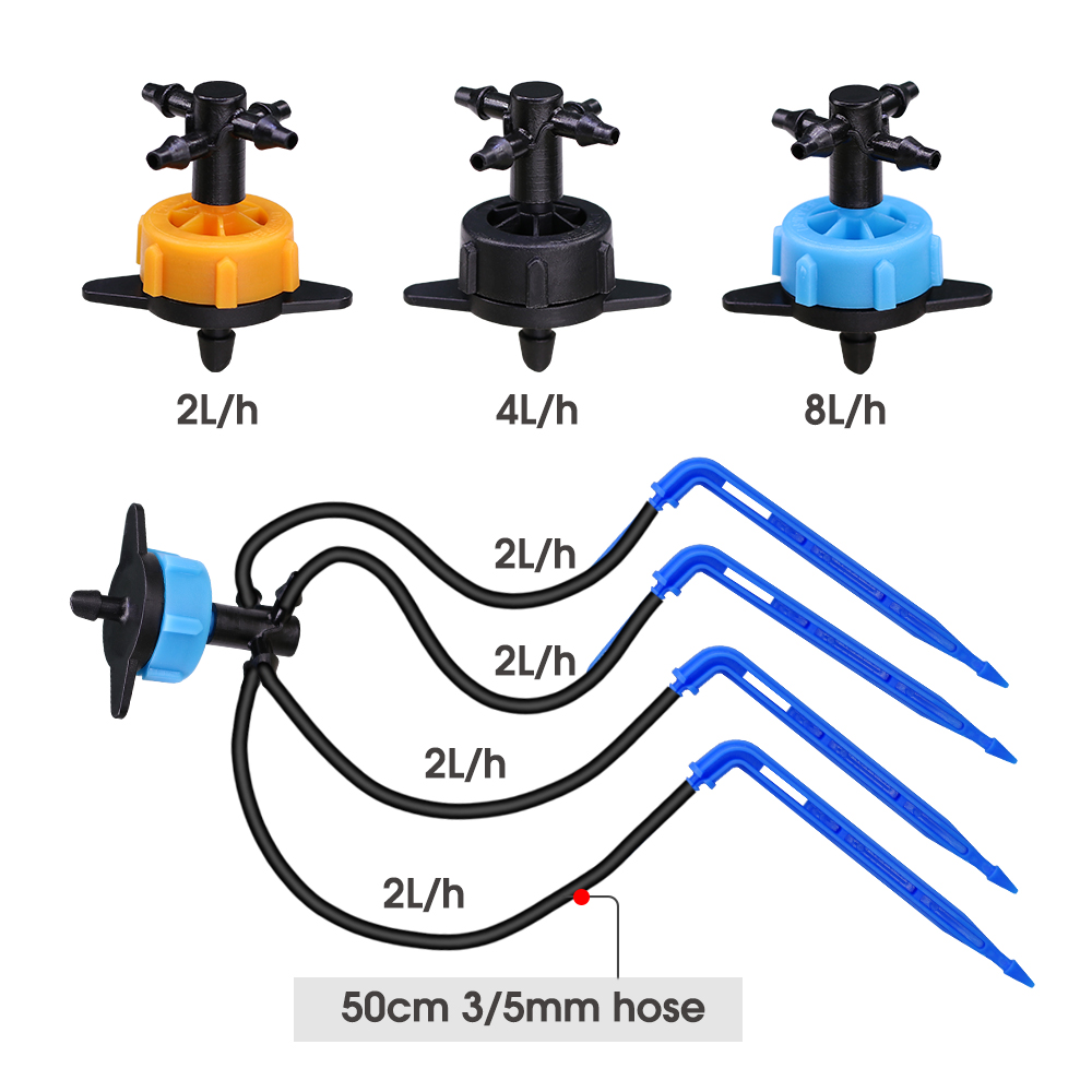 10Set 2/4/8L/H busur panah Dri - Root Watering Spike ulasan dan harga