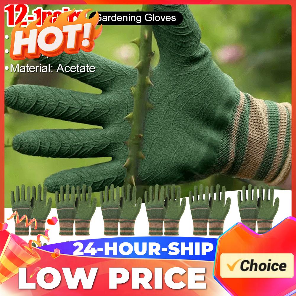 Sarung Tangan Berkebun Anti Du - Garden Gloves Thorn Proof ulasan dan harga